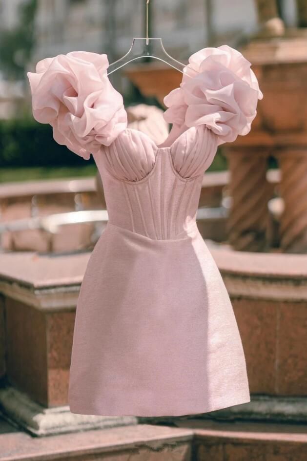 Stunning Short Hoco Dress Corset Homecoming Dress Party Dress Outfits