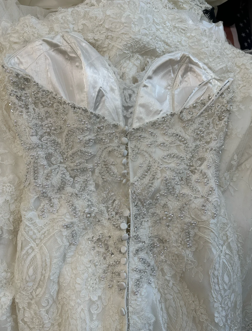 Vintage Mermaid Sweetheart Lace Beaded Long Prom Dress, Evening Dress - View 4 | FashionDia