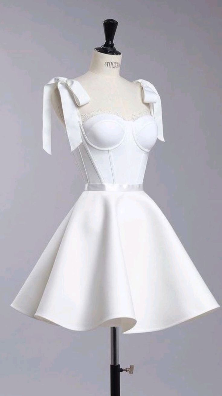 Simple A Line Spaghetti Straps Satin Homecoming Dress Birthday Outfits