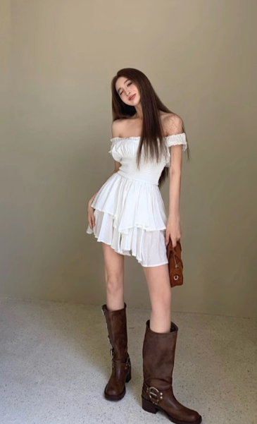 New exquisite sweet princess dress, summer short dress - FashionDia