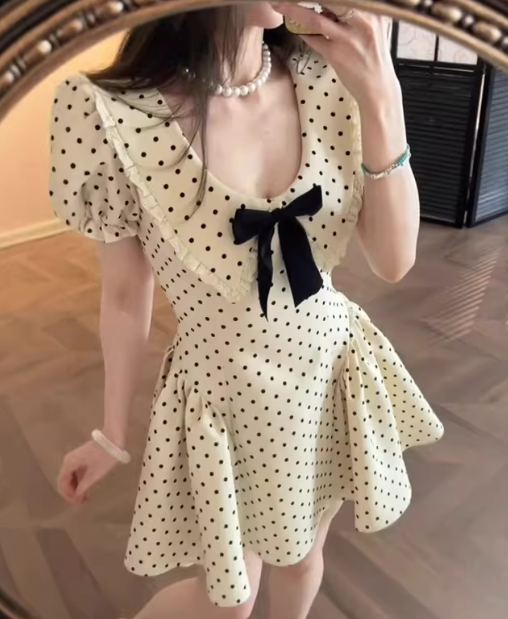 New exquisite sweet princess dress, summer short dress - FashionDia