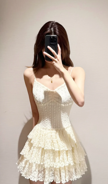 Pretty New Elegant and Sweet Dress, Summer Short Dress - FashionDia