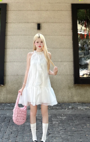 Pretty New Elegant and Sweet Dress, Summer Short Dress - FashionDia