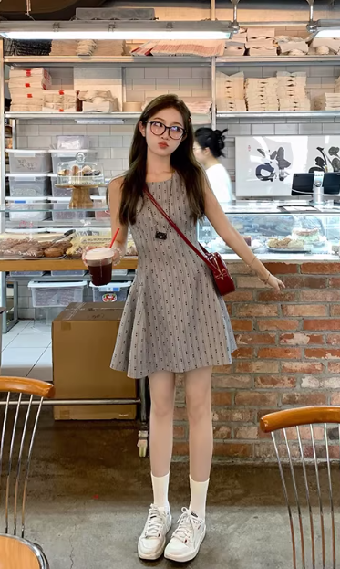 French-style Sweet and Innocent New Summer Short Dress - FashionDia