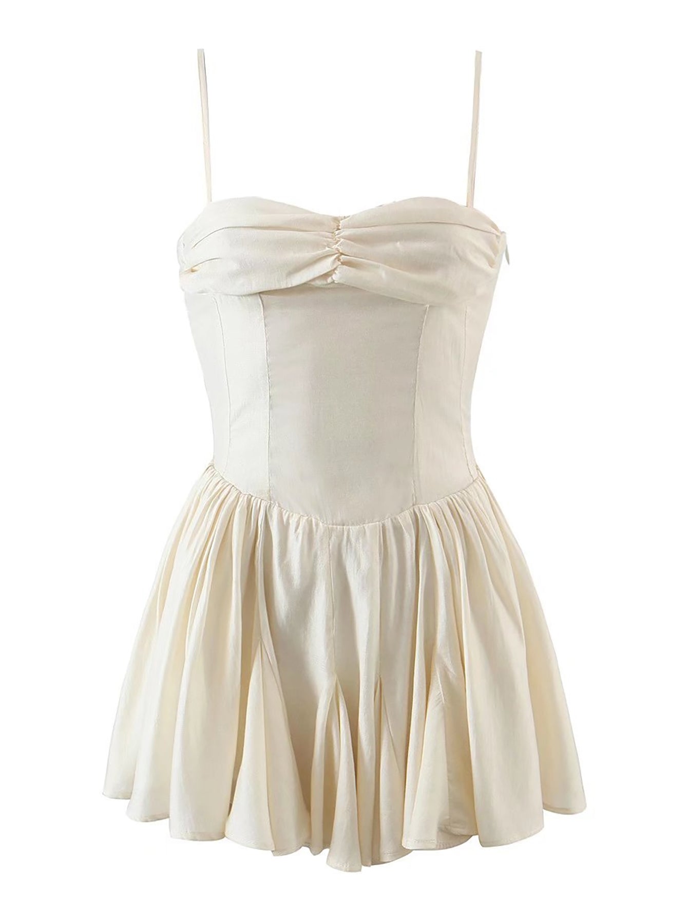 White A Line Short Mini Sexy Graduation Party Dress - Fashionpara