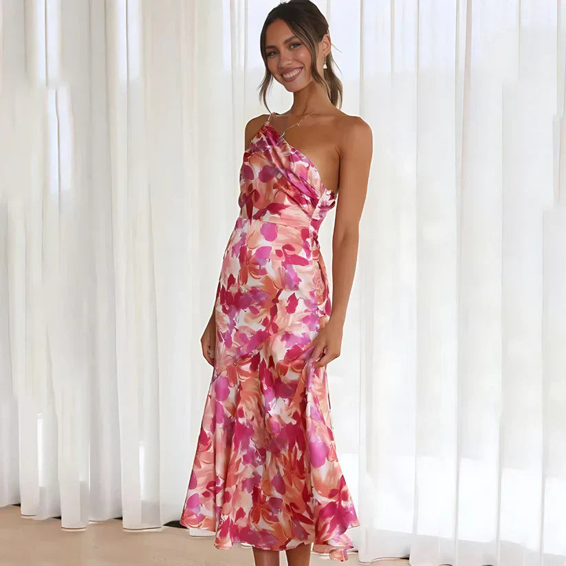 Samanta Timeless Off Shoulder Blumendress Elevated Occasion Wear