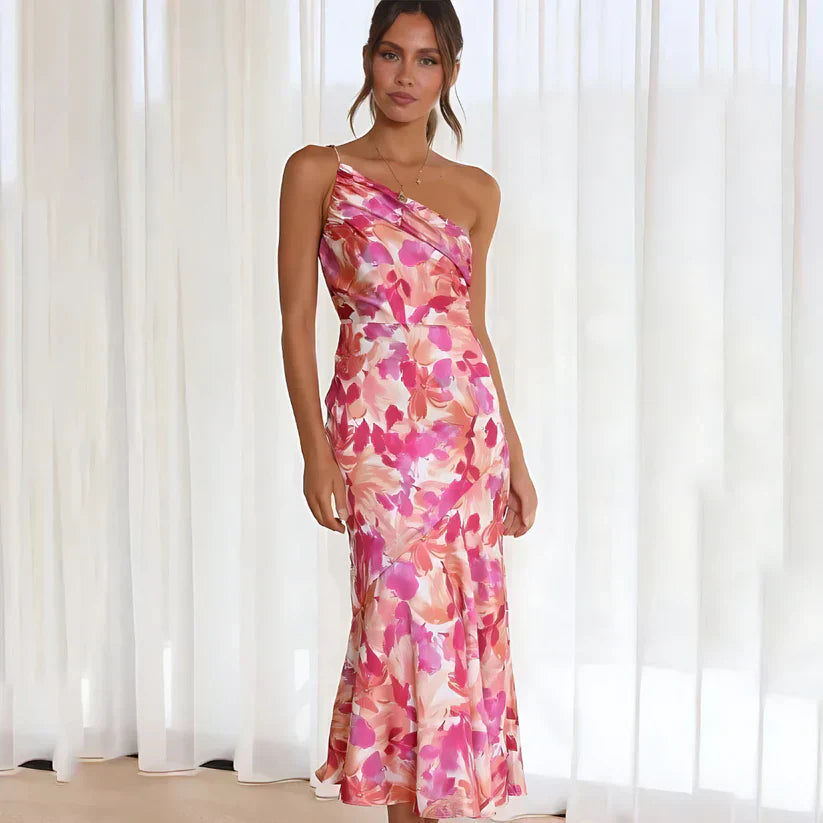 Samanta Timeless Off Shoulder Blumendress Elevated Occasion Wear
