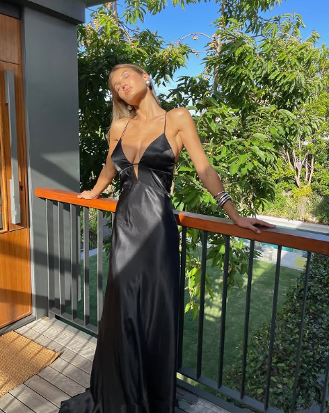 Simple Spaghetti Straps Long Mermaid Evening Dress,Black Backless Prom Party Dress