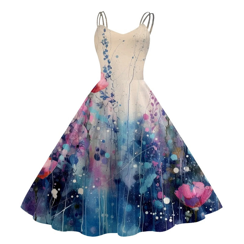 Carmen Timeless Retro Cocktail Dress in a Line Boutique Collection