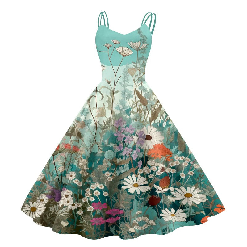 Carmen Timeless Retro Cocktail Dress in a Line Boutique Collection