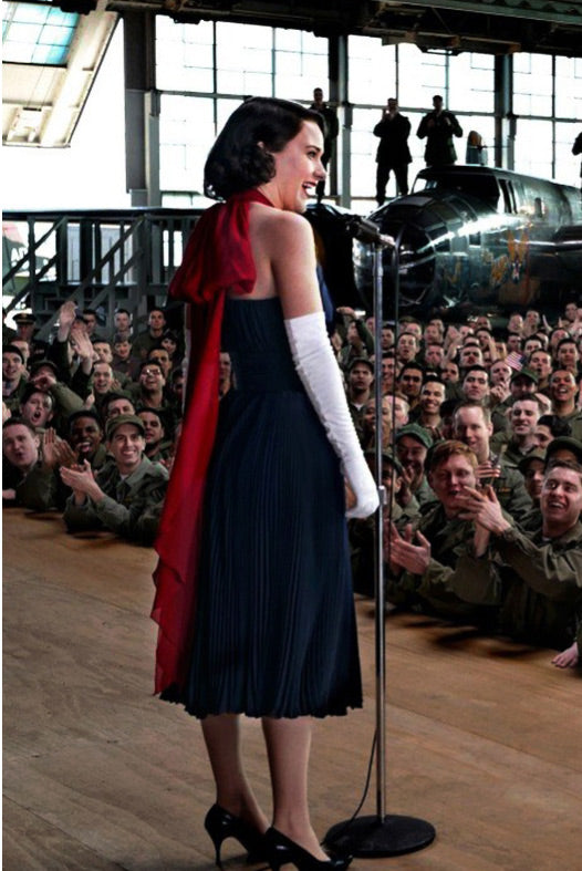 Celebrity Inspired Halter Cocktail Party Dress - Fashionpara