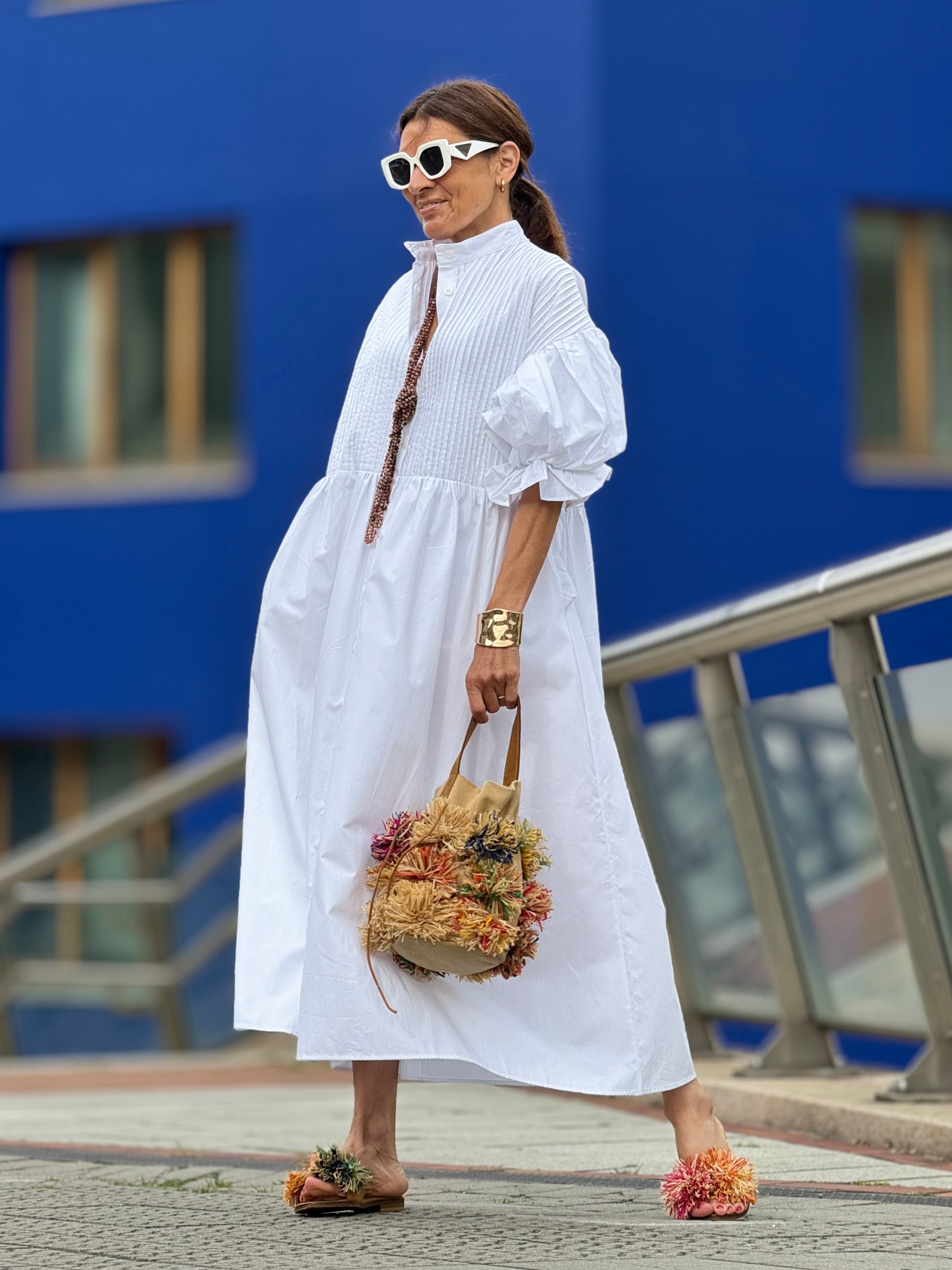 Reina Timeless White Dress Boutique Collection
