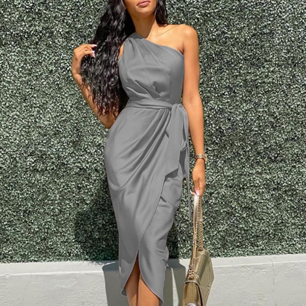 Dresses Woman Summer OnePiece Irregular Dress