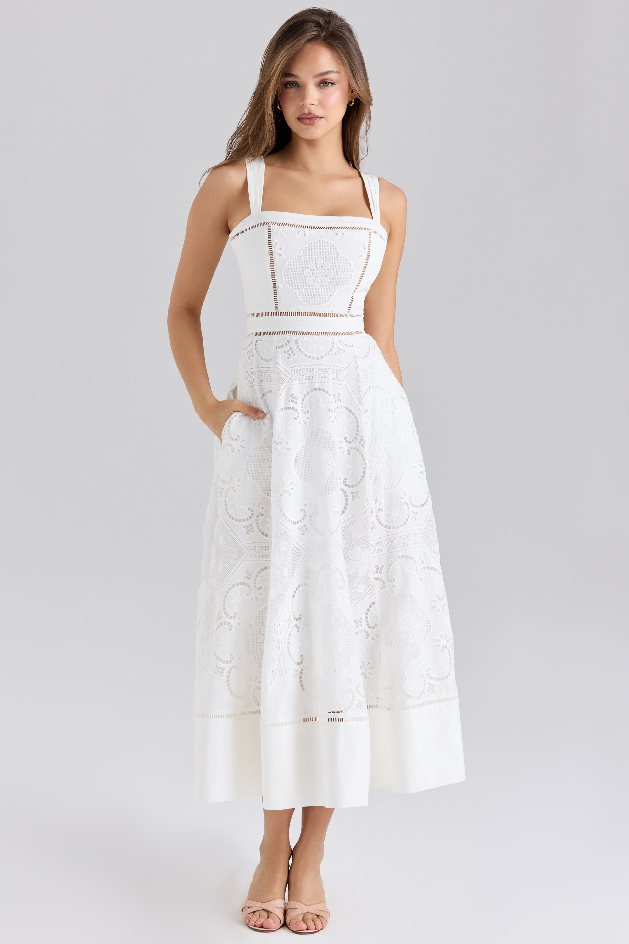 Lana Elegant Midi Dress