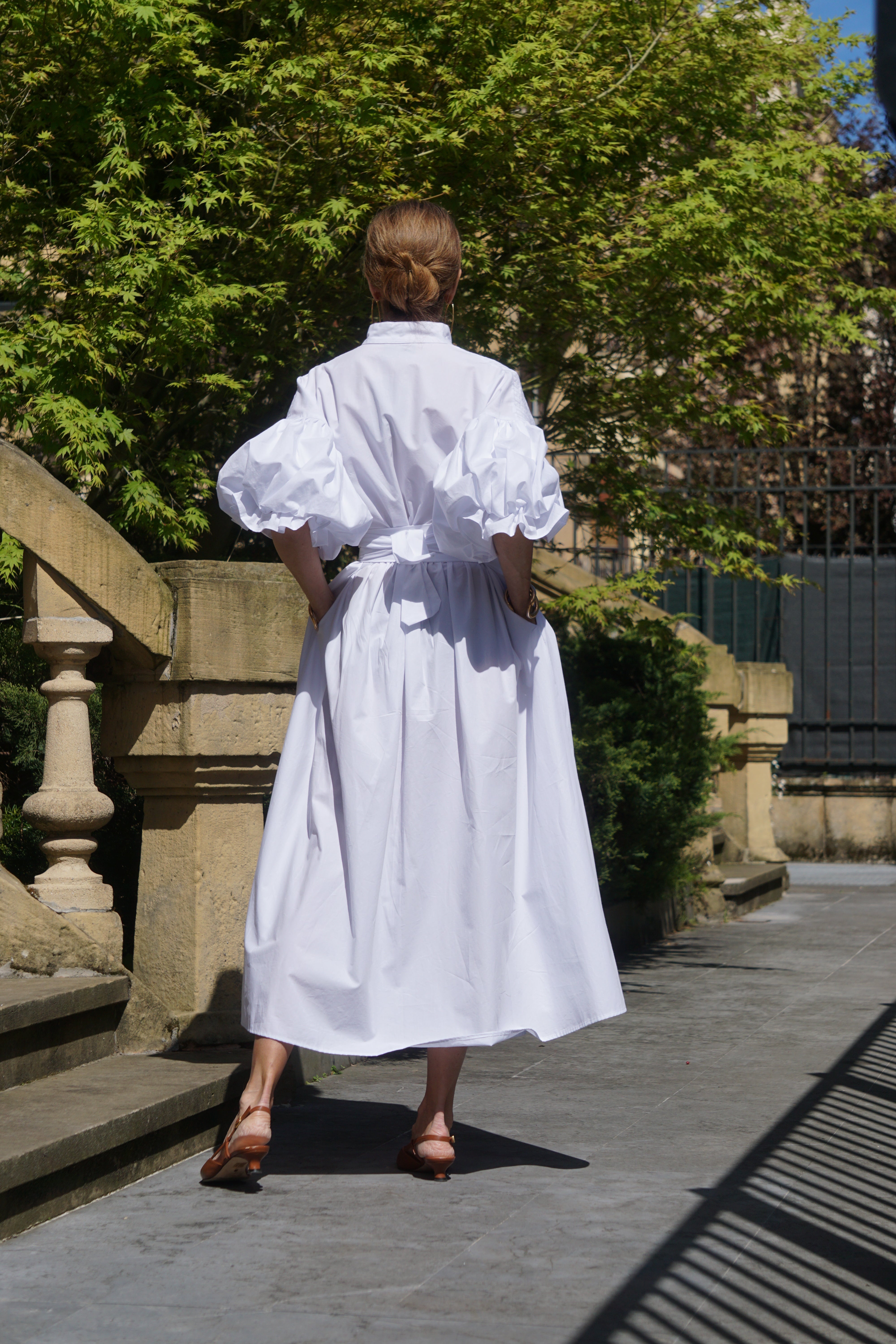 Reina Timeless White Dress Boutique Collection