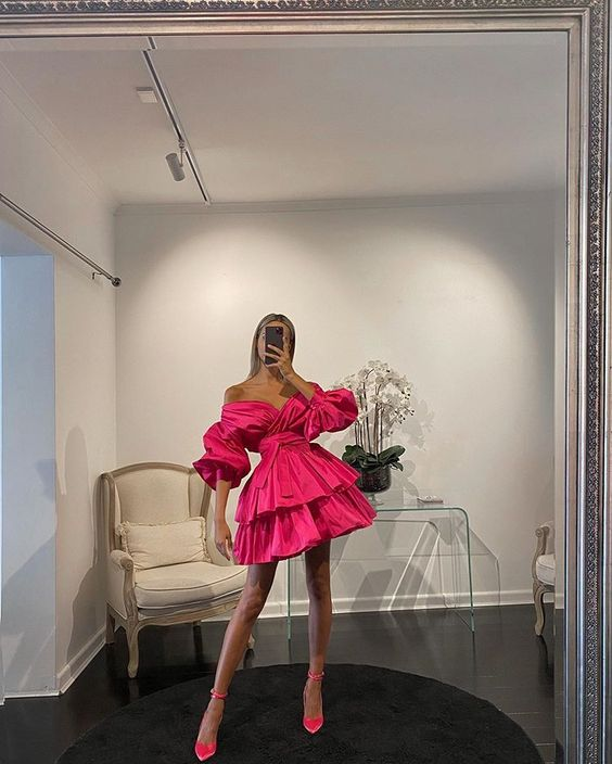 A-Line Homecoming Dress Charming Party Dress - FashionDia