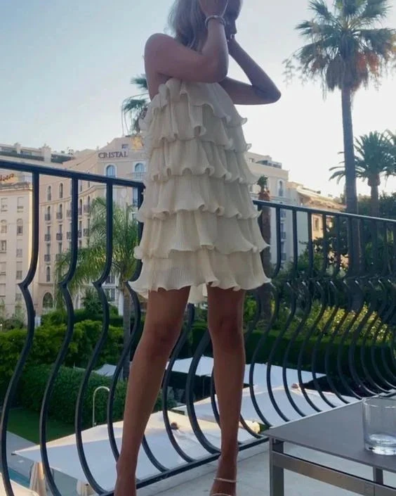 New Arrival Multi-layered Homecoming Dress Party Dress (ZD11838)