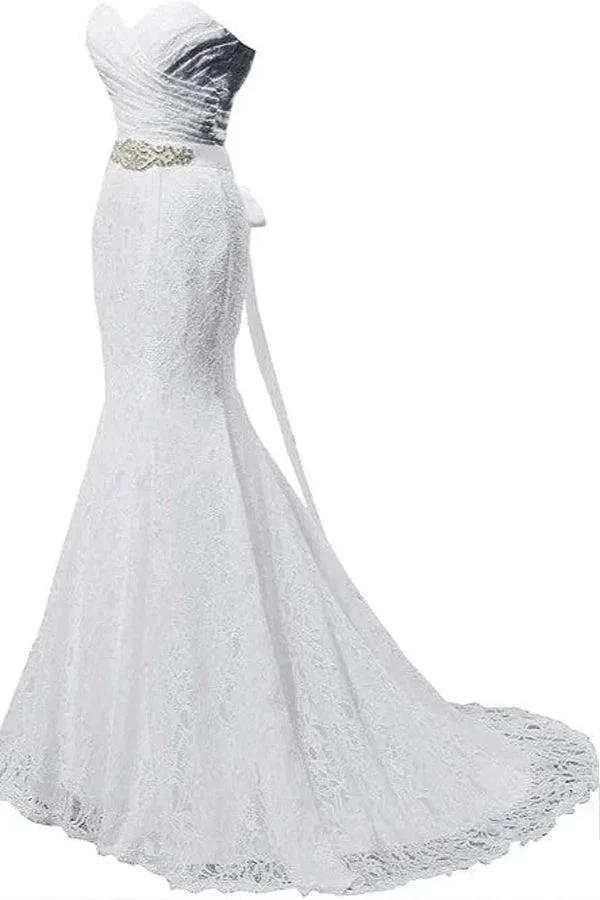 Elegant Mermaid Wedding Dresses Sweetheart Wedding Gowns (ZD16105)