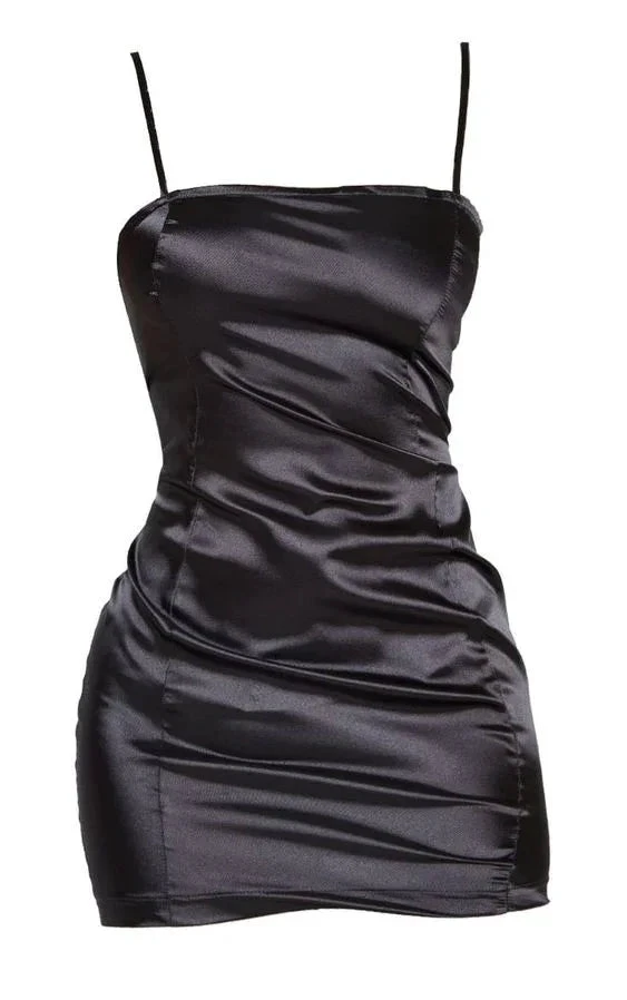 Sexy Black Dress Short Homecoming Dress Y2034 by simplepromdress
