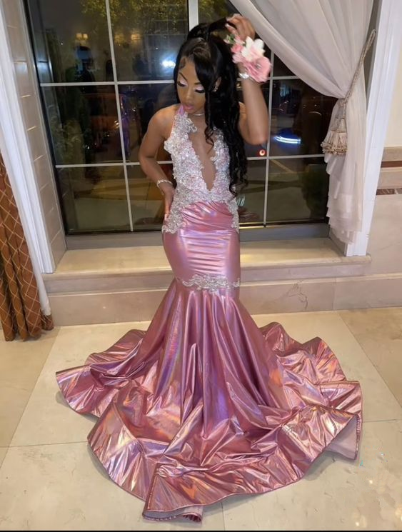 Sexy Mermaid Long Prom Dresses Formal Evening Dresses Y6689 - View 2 | VelvetHem