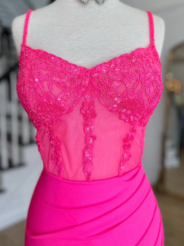 Glitter Corset Satin Asymmetrical Tight Short Homecoming Dress with Sequins