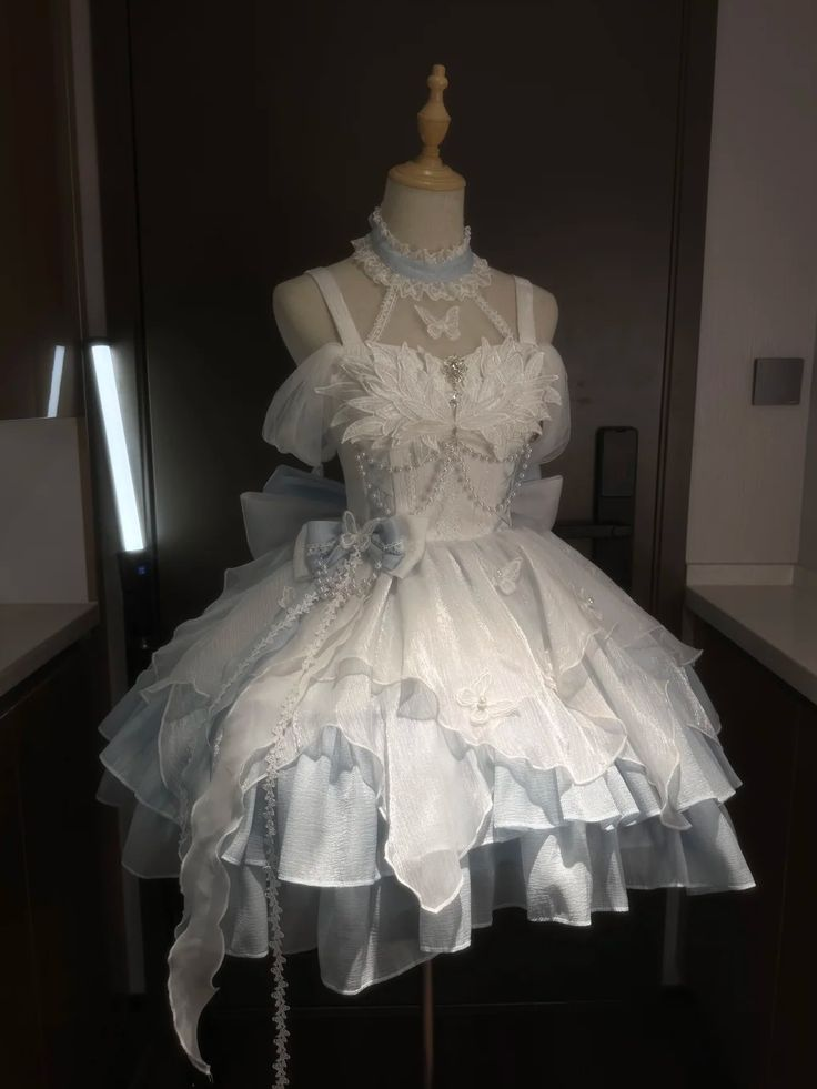 Cute Spaghetti Straps Chiffon Lace A-Line Birthday Outfits Short 7th Grade Homecoming Dress - FashionDia