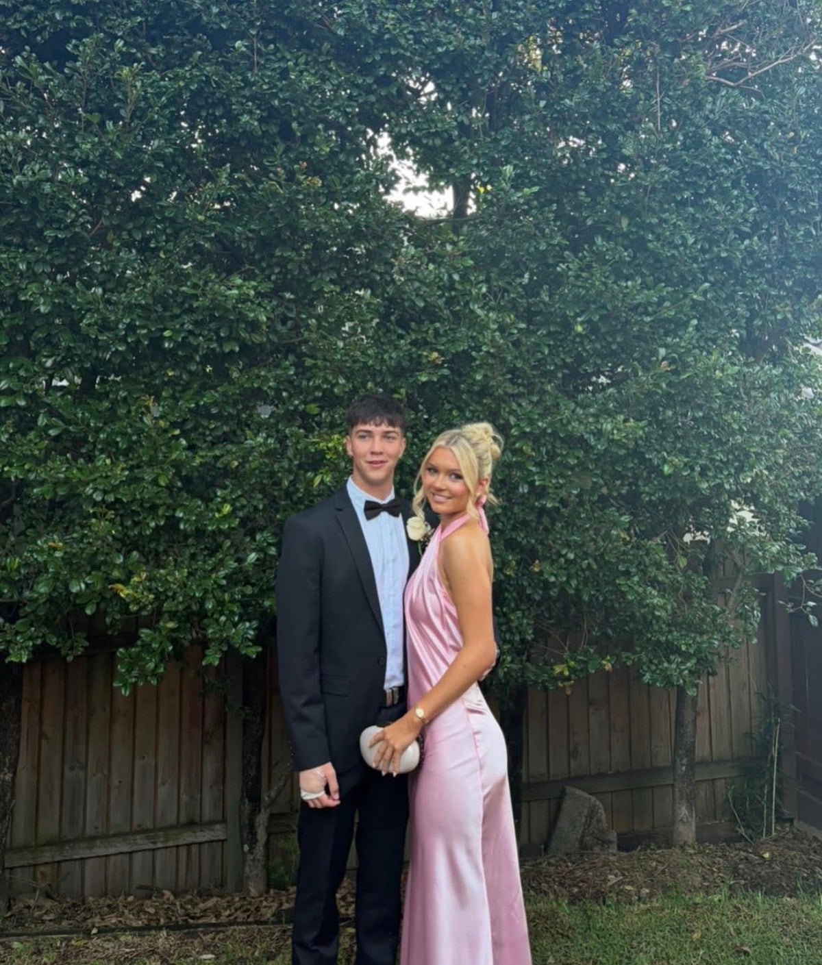 Halter Pink Satin Formal Wedding Guest Dress Evening Gowns J11782
