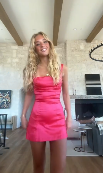 Pretty Pink Strapless Satin Sheath Cocktail Dress Short Homecoming Dress - View 3 | FashionDia