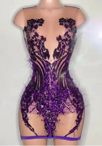 Sexy Black Homecoming Dress 23rd Birthday Outfit Dress For Black Girls Y2233 by simplepromdress