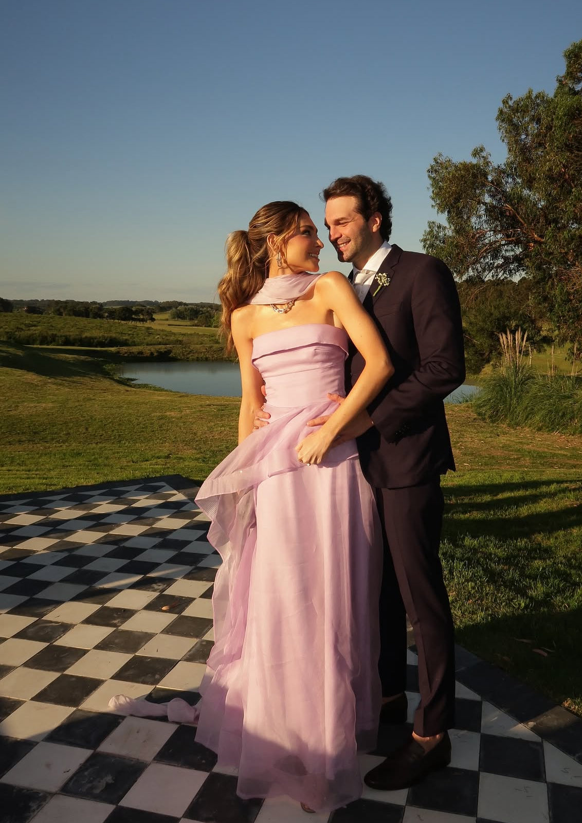 Strapless Lilac Long Prom Dress Graduation Dress Wedding Guest Dress