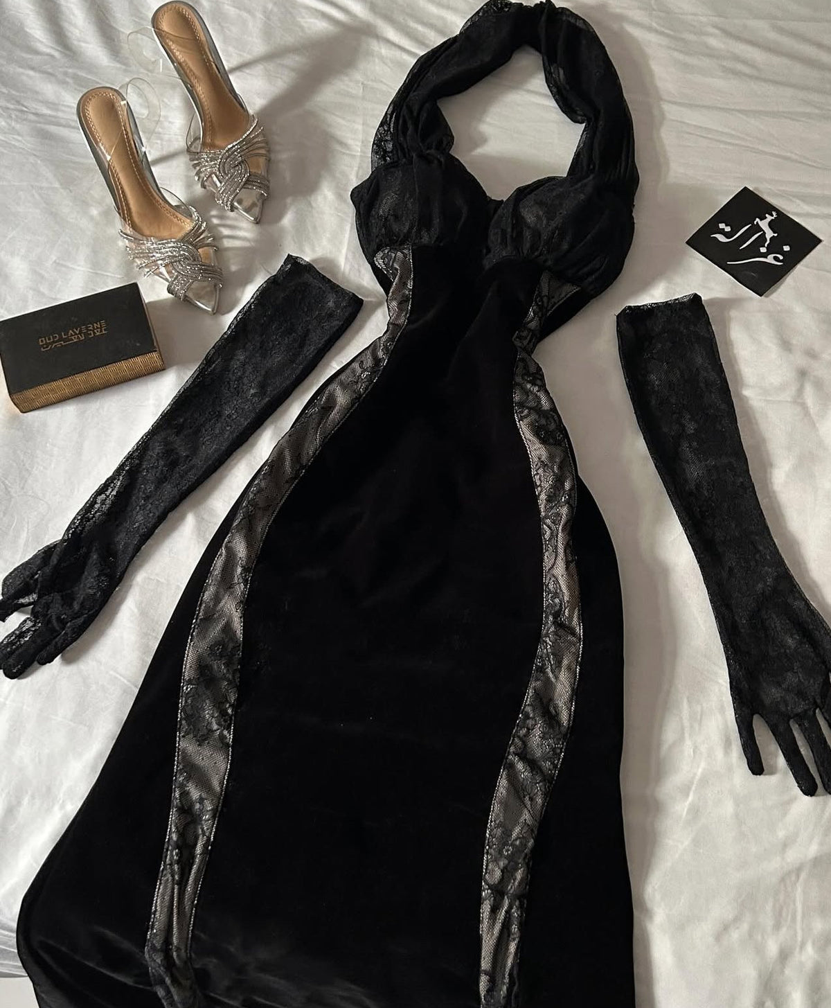 Halter Mermaid Lace Birthday Dress Formal Long Prom Dress