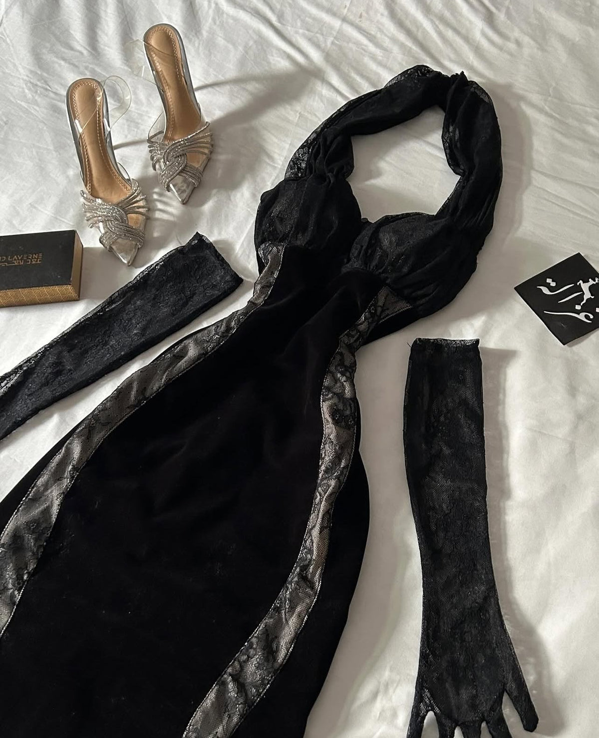 Halter Mermaid Lace Birthday Dress Formal Long Prom Dress