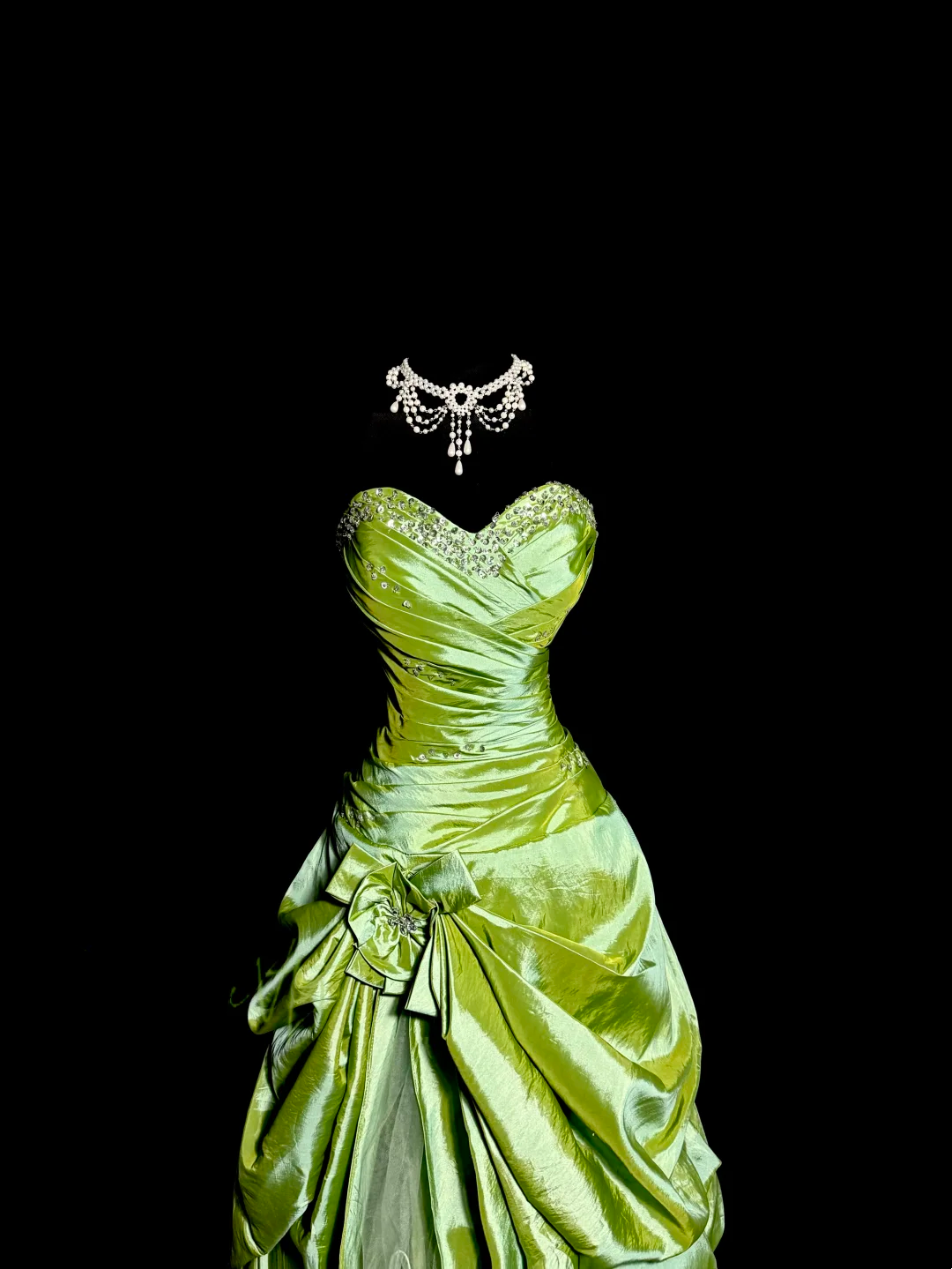 Sweetheart Green Ball Gown Prom Dress Princess Birthday Dress