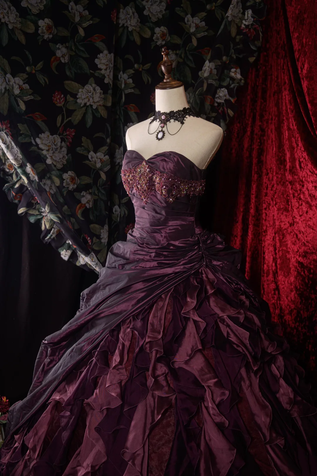 Sweetheart Ball Gown Sweet 16 Birthday Dress Retro Formal Party Dress