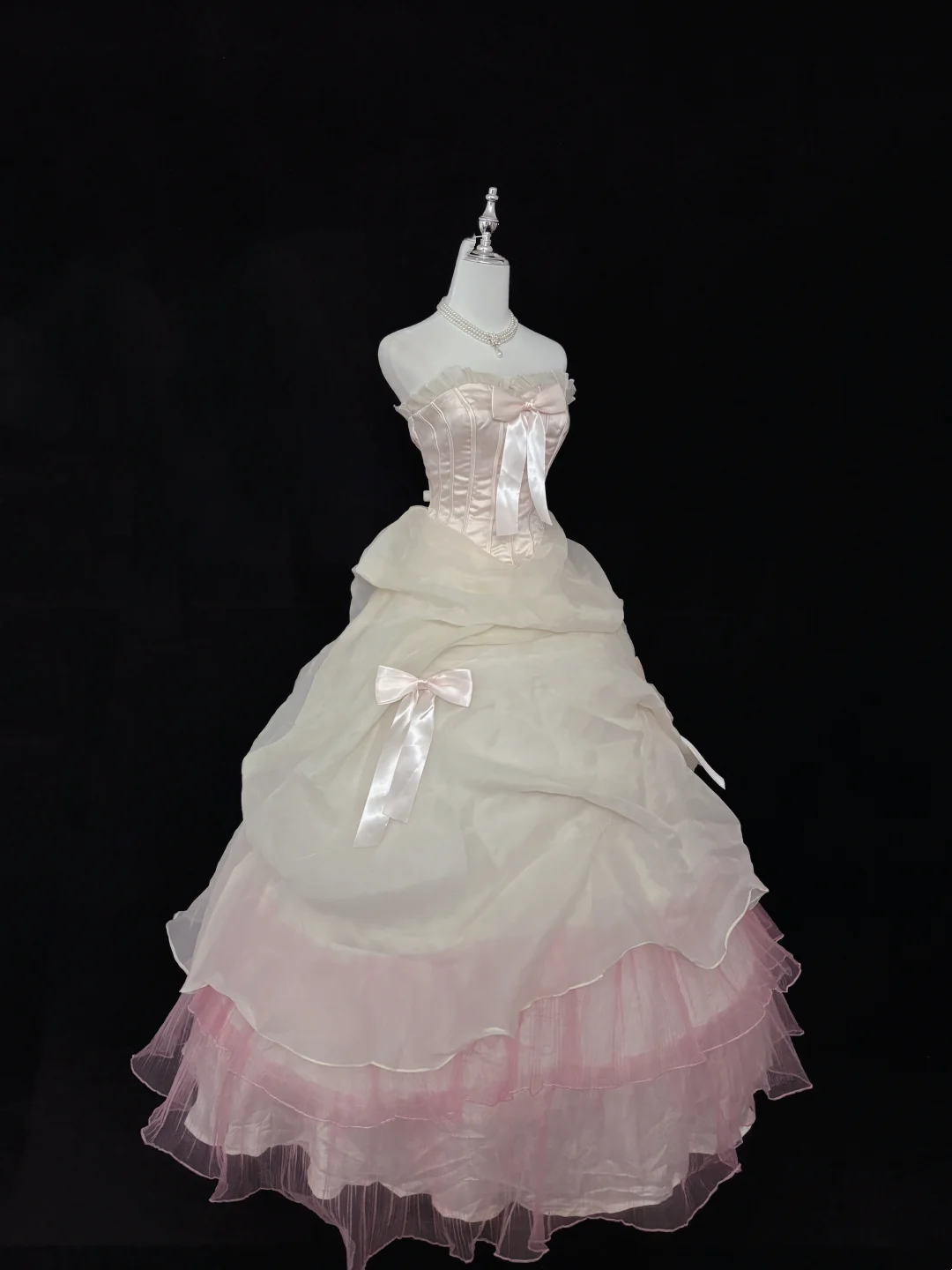 Cute Sweet 16 Birthday Dress Quinceanera Dresses With Bow Princess Dress