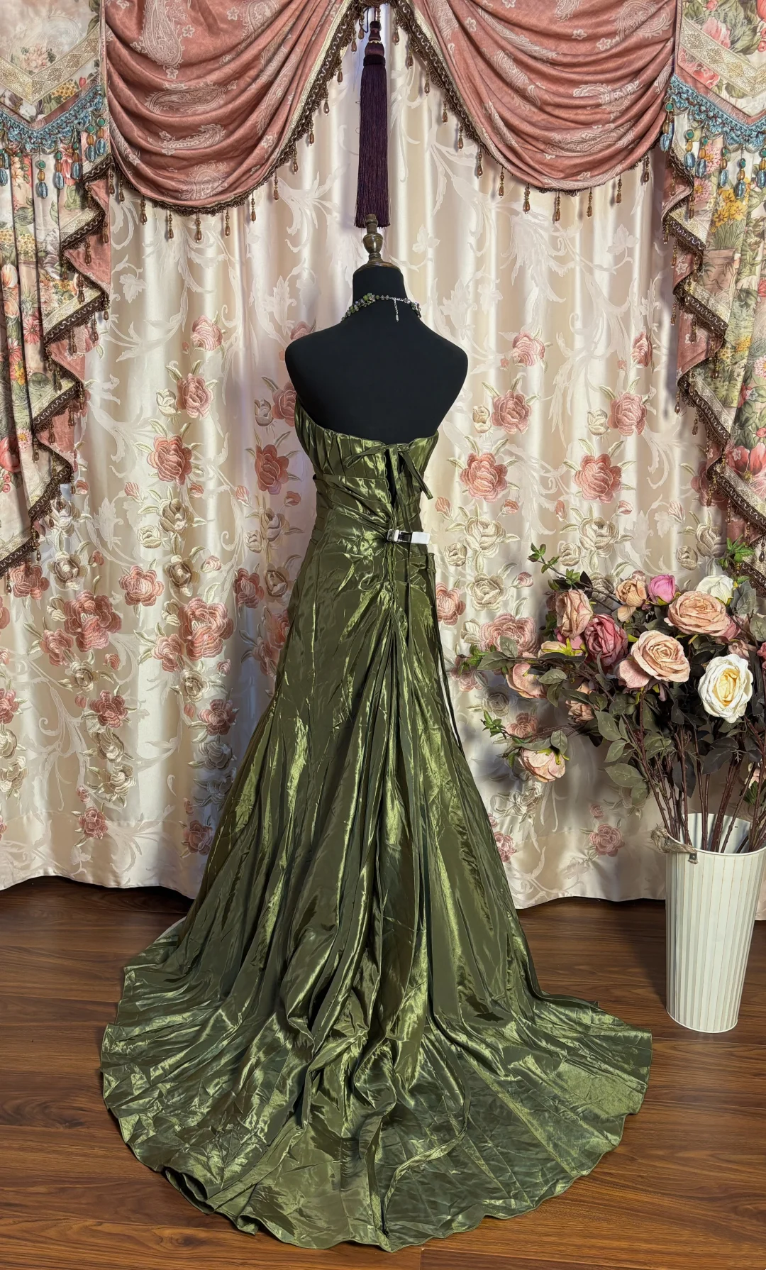 Mermaid Green Prom Dress Simple Formal Dress Evening Gowns