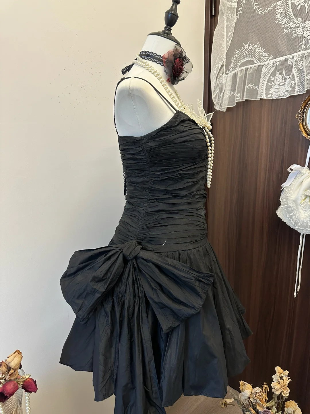 A-Line Black Short Prom Dress Formal Party Dress Homecoming Dress