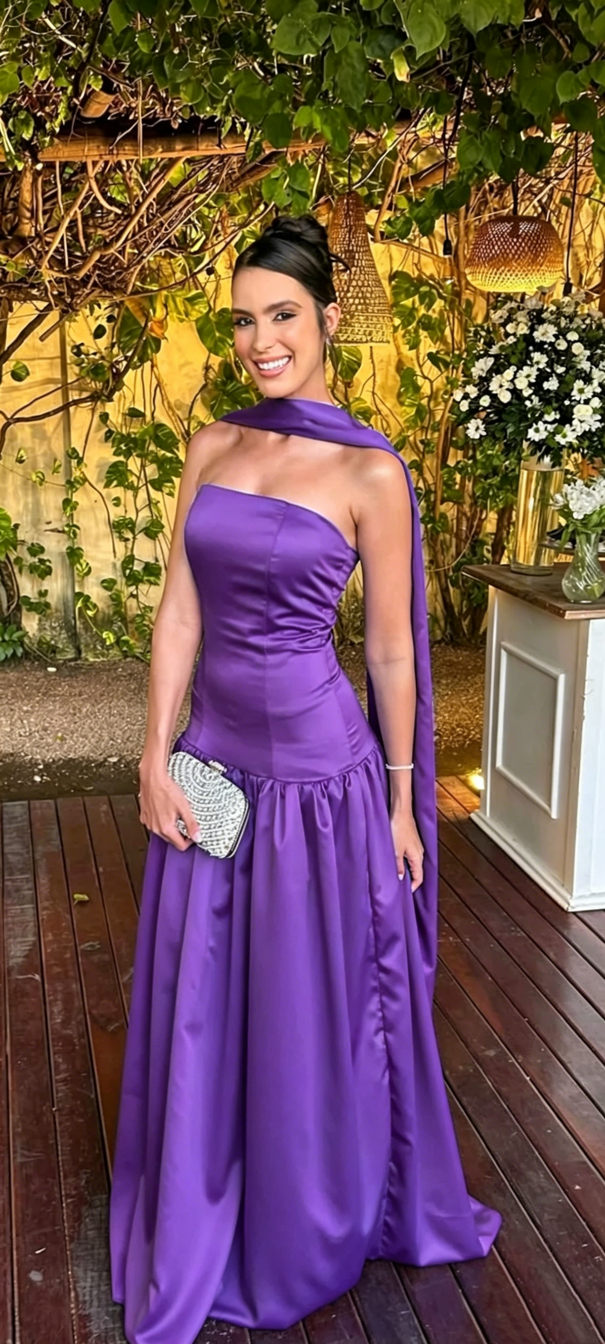 Strapless A Line Blue Satin Prom Dress Formal Prom Dress J9973