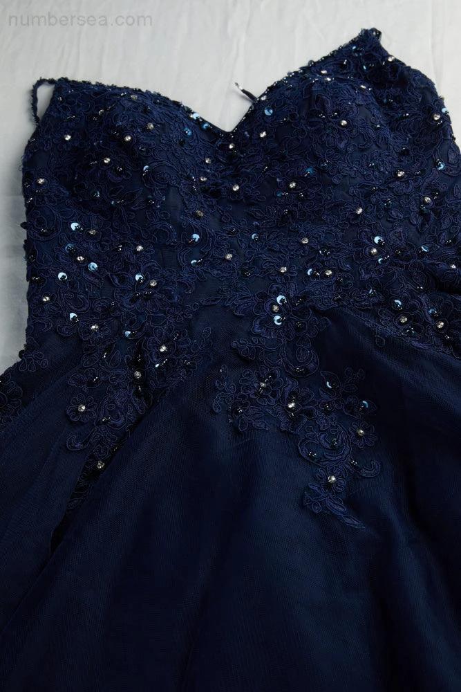 Ladies V Neck Sequins Embroidered Spaghetti Straps Super Short Bridesmaid Evening Dress Wedding Party Beach Evening Dress 28102 (ZD16967) - View 6 | VelvetHem