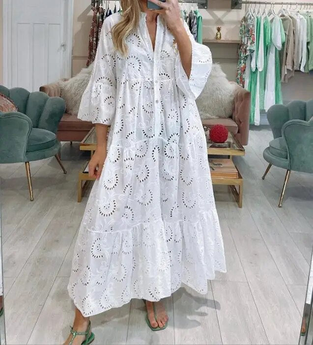 Melpomene Summer Shirt Dress for Women Brunch Outfit Idea