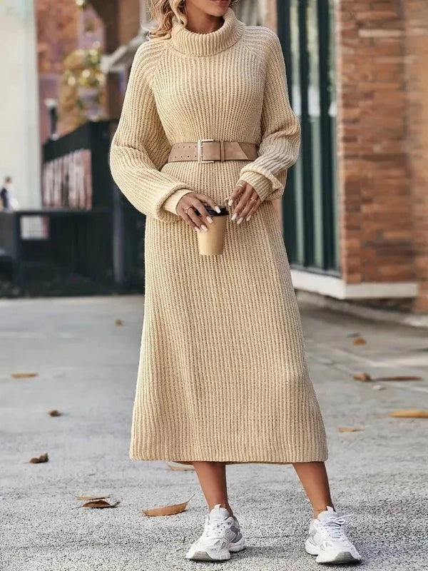 Petronia Knitted Sweater Dress for Women Refined Casual Wear