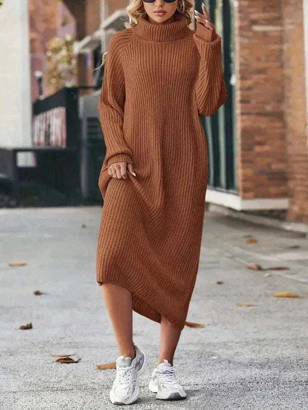 Petronia Knitted Sweater Dress for Women Refined Casual Wear