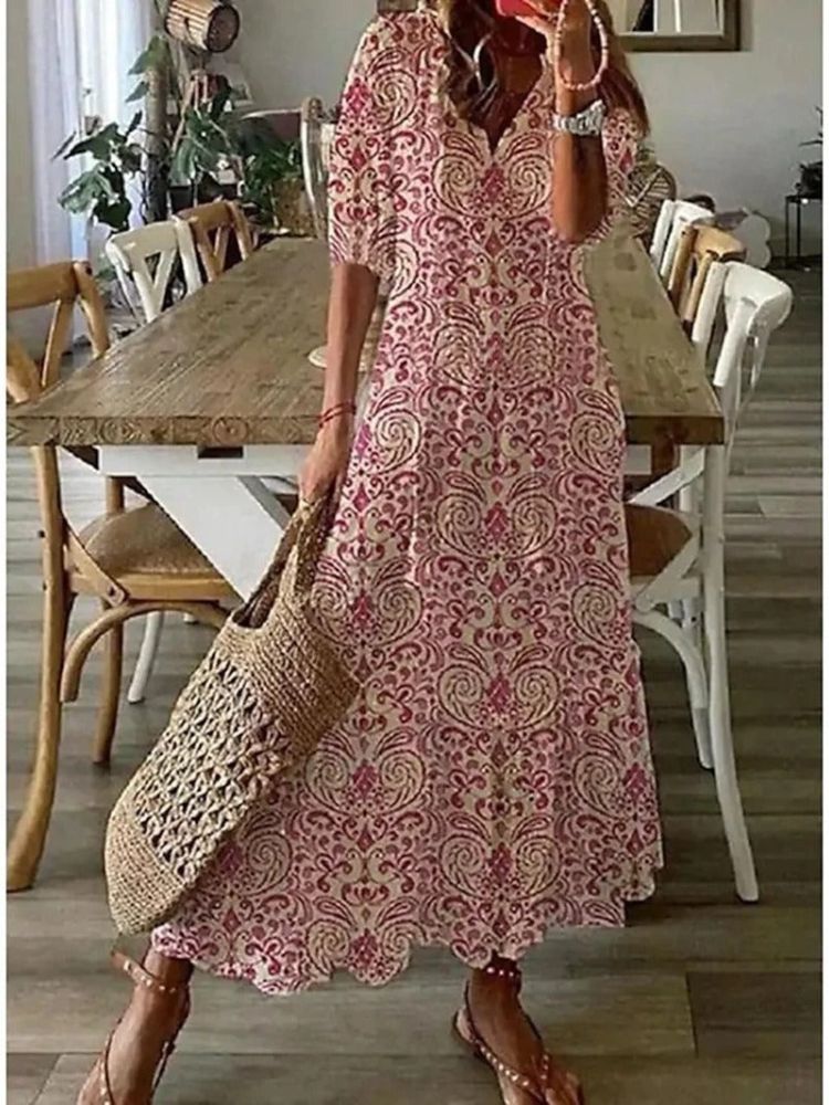 Pamela Minimalist Floral Velvet Maxi Dress Chic Silhouette Collection