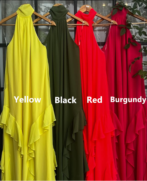 Simple A-Line Sleeveless Prom Dress,Wedding Guest Dress - View 5 | FashionDia