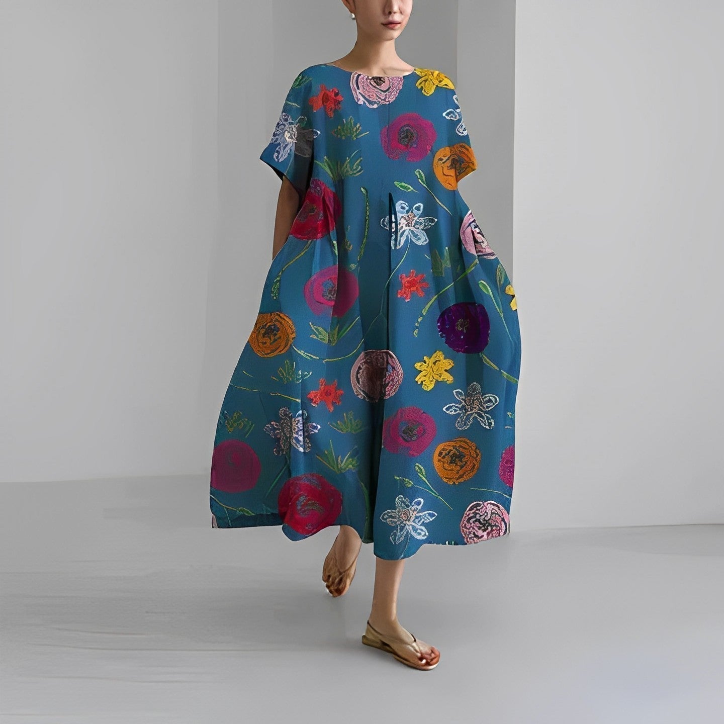 Thalia Relaxed and Stylish Summer Dress for Women Date Night Outfit