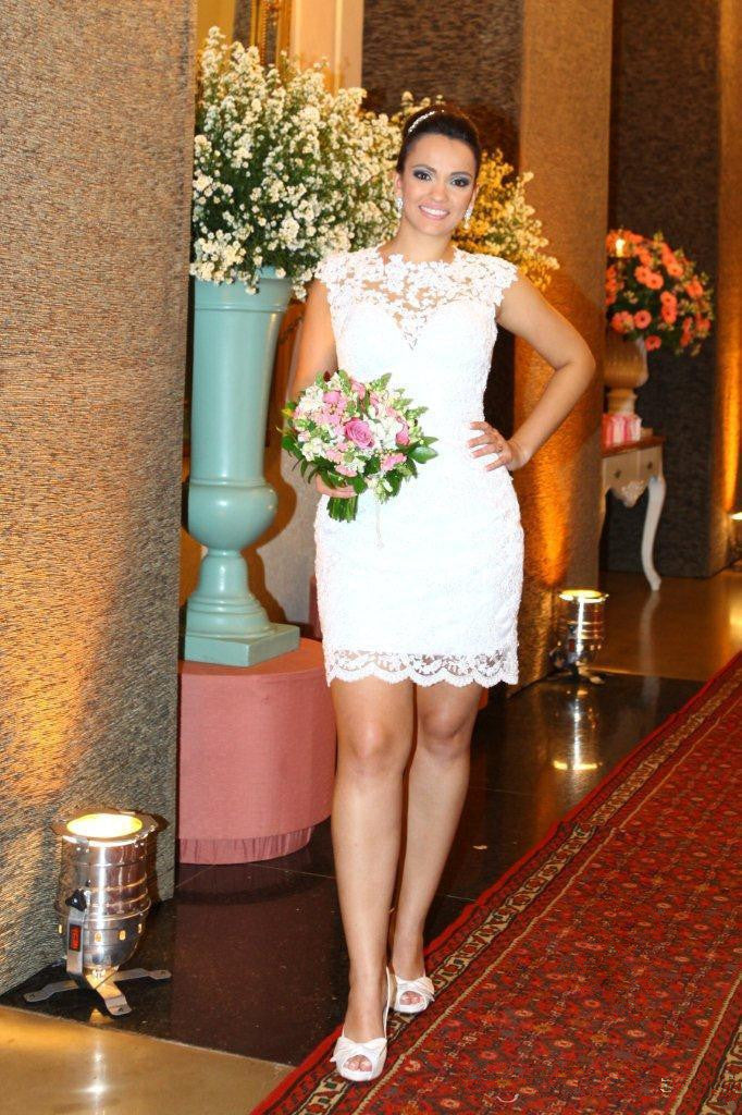 Lace Wedding Dresses Scollaped Vestidos De Noiva Bridal Gowns Removable Skirt BA1519