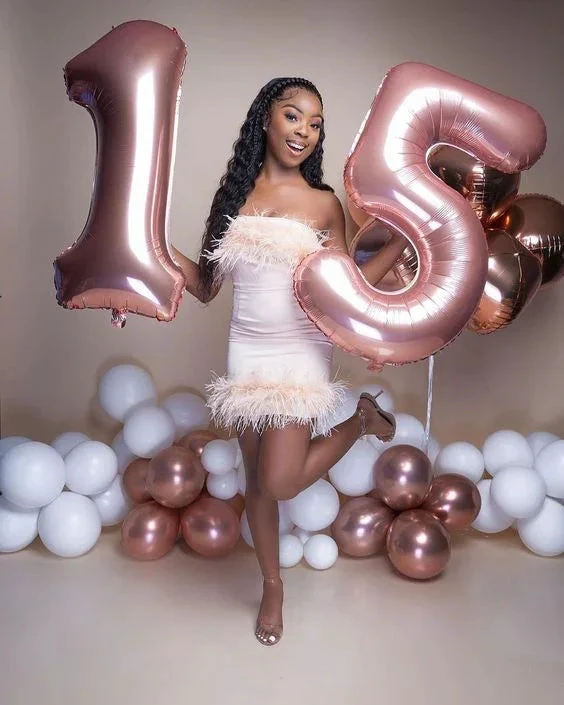 Sexy Strapless Bodycon Dress 15th Birthday Party Dress Short Homecoming Dress (ZD11411)