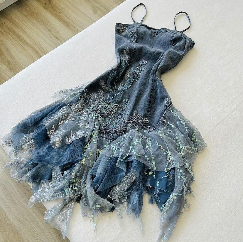 Vintage Spaghetti Straps Lace Beaded Short Cocktail Dress Formal Graduation Homecoming Dress - FashionDia