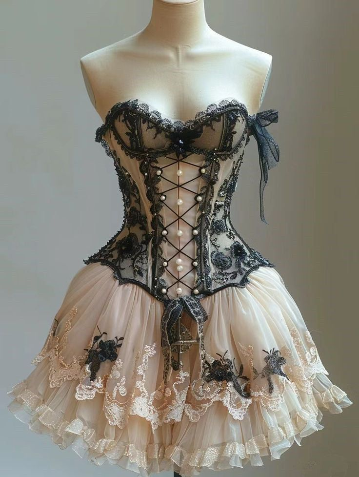 Vintage Lace Sweetheart Neck Birthday Outfits Formal 6th Grade Homecoming Dress