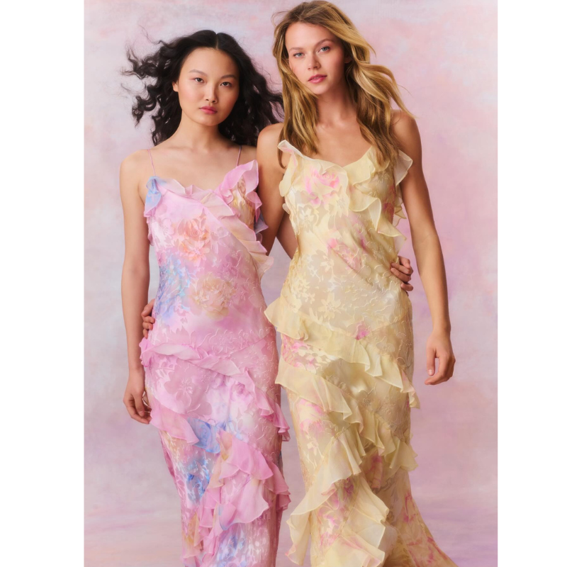Vienna Floral Maxi Dress
